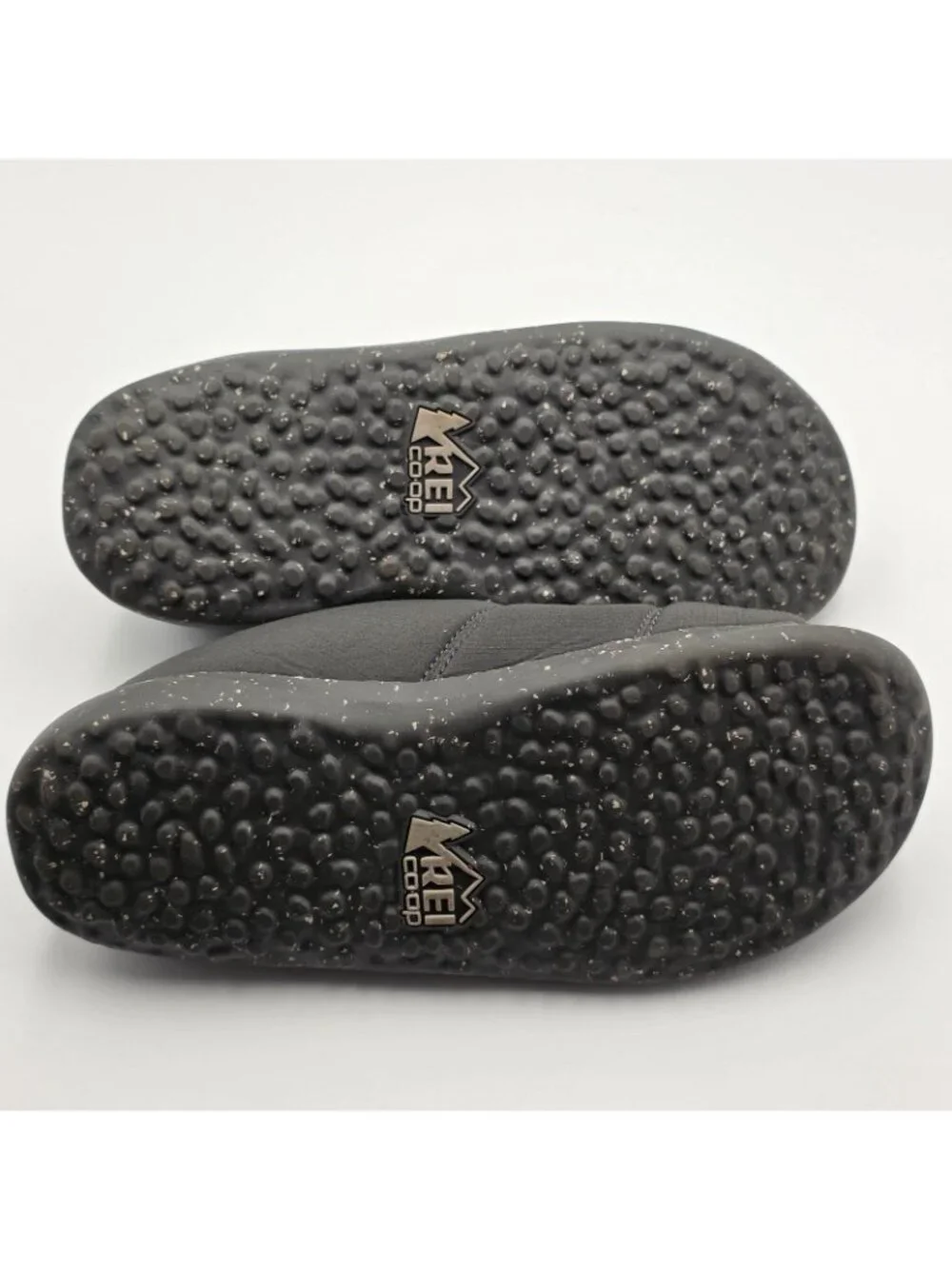 REI Co-op Shoes Mens Size 8 Black Slip On Slipper Fulgentsun TrailBed Comfort